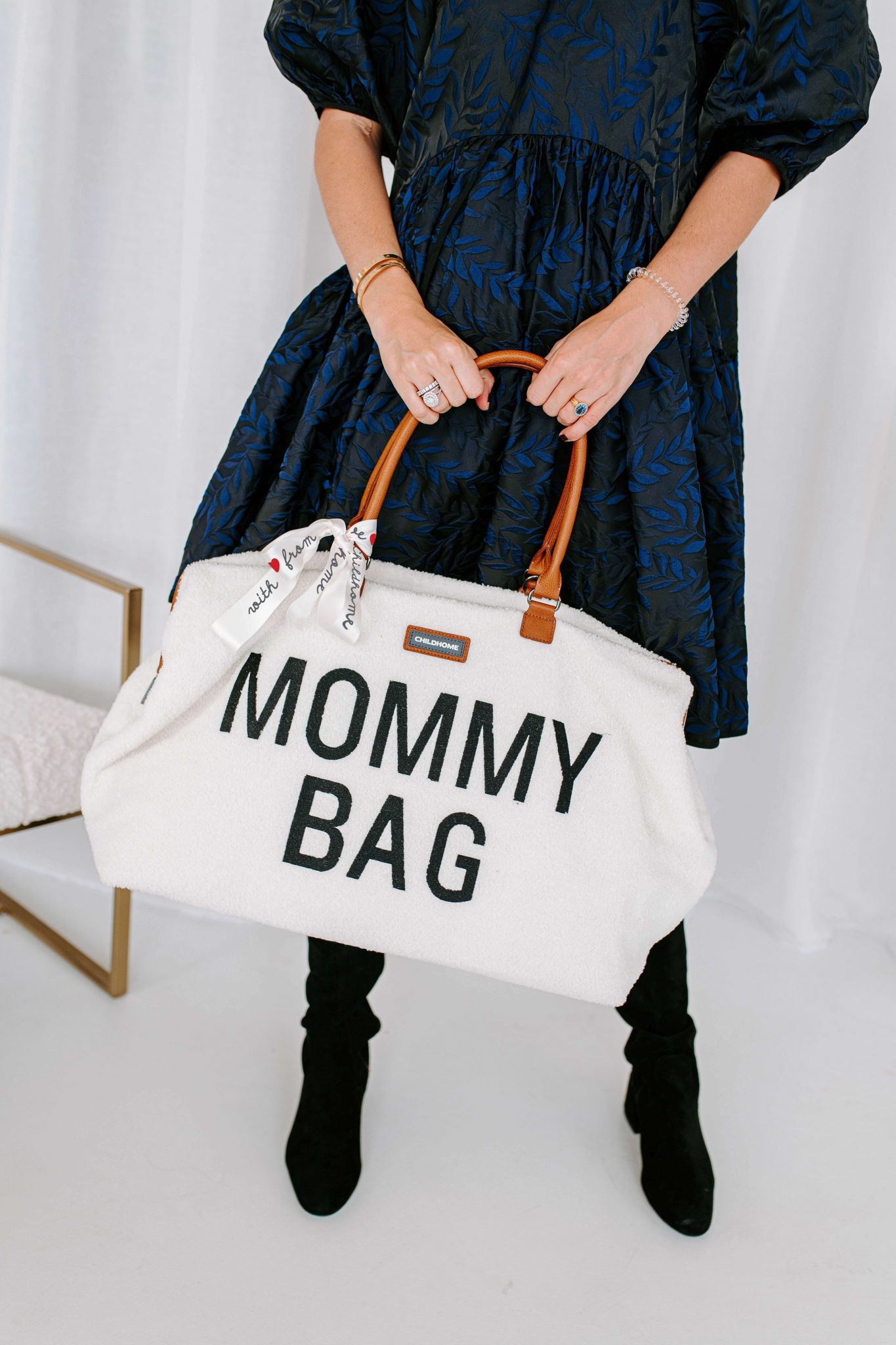 haar Grondig generatie Childhome Mommy Bag Verzorgingstas Teddy Ecru | Nilafee